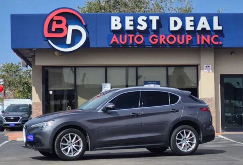 Gray 2018 Alfa Romeo Stelvio Ti Sport Utility 4D for sale in El Paso, TX