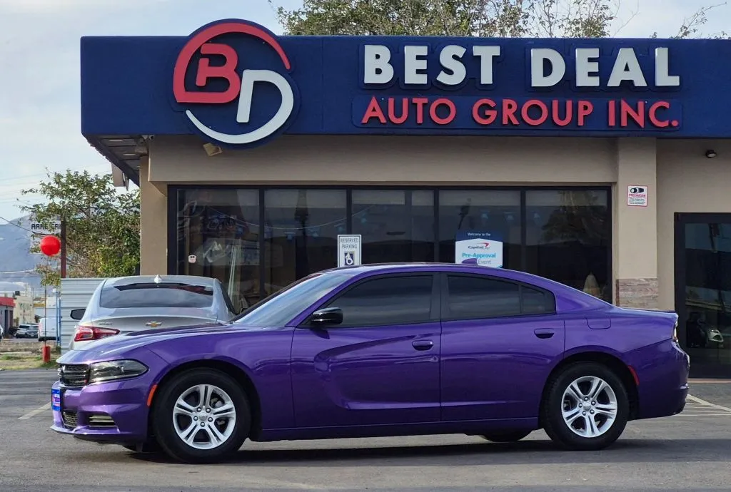 Purple 2023 Dodge Charger SXT Sedan 4D for sale in El Paso, TX