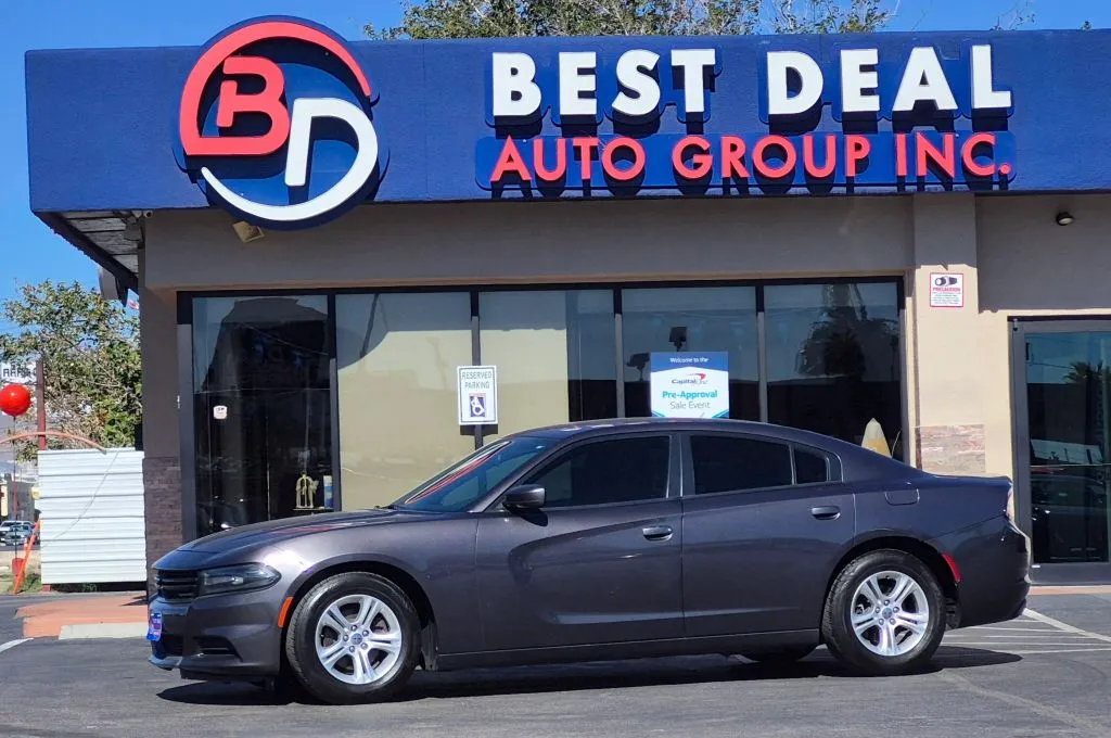 Gray 2021 Dodge Charger SXT Sedan 4D for sale in El Paso, TX