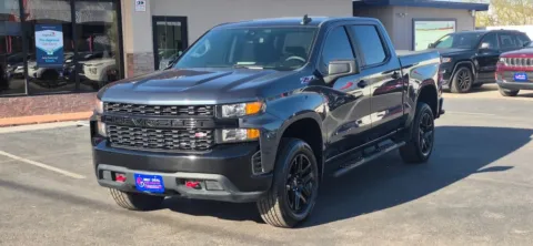 Photos of 2022 Chevrolet Silverado 1500 Limited Crew Cab Custom Trail Boss Pickup 4D 5 3/4 ft for sale in El Paso, TX at Best Deal Auto Group