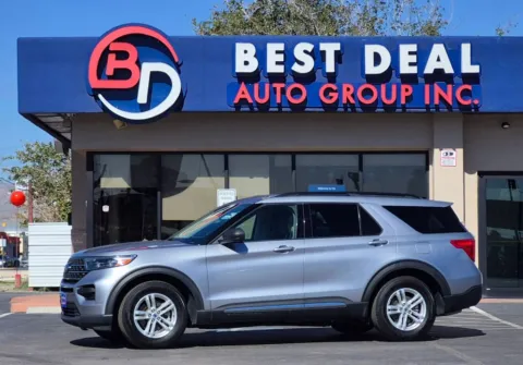 Silver 2022 Ford Explorer XLT Sport Utility 4D for sale in El Paso, TX