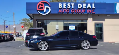 Black 2014 BMW 6 Series 650i Gran Coupe 4D for sale in El Paso, TX