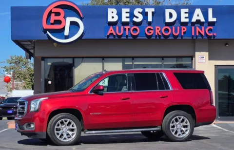 Red 2015 GMC Yukon SLE Sport Utility 4D for sale in El Paso, TX