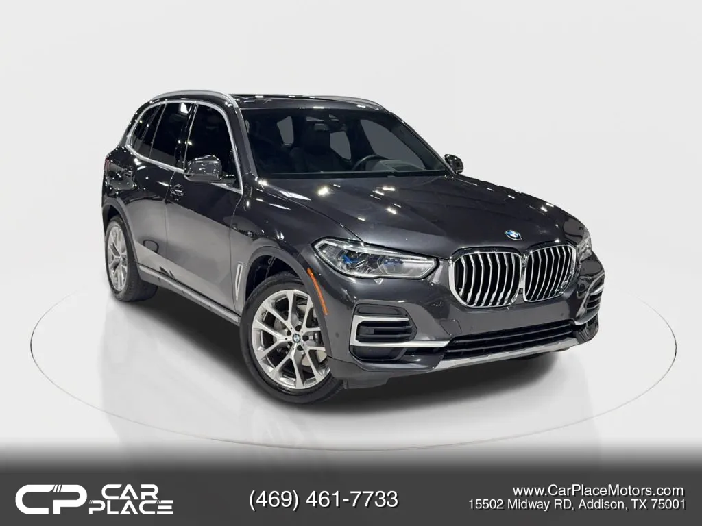 Gray 2022 BMW X5 xDrive40i Sport Utility 4D for sale in Addison, TX
