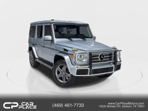Gray 2016 Mercedes-Benz G-Class G 550 Sport Utility 4D for sale in Addison, TX