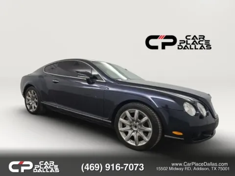 Blue 2005 Bentley Continental GT Turbo W12,AWD,LEATHER,NAV,LOW MILES,EXOTIC LUXURY for sale in Addison, TX
