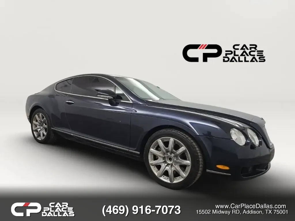 Blue 2005 Bentley Continental GT Turbo W12,AWD,LEATHER,NAV,LOW MILES,EXOTIC LUXURY for sale in Addison, TX
