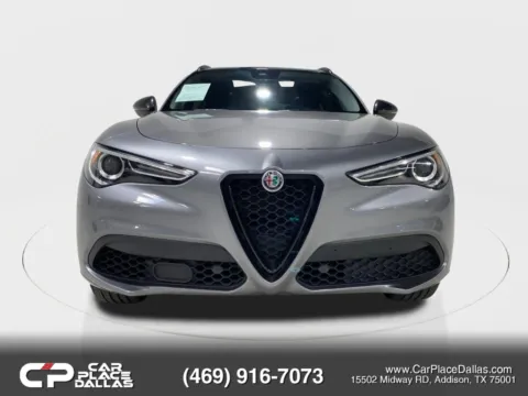 Another view of 2021 Alfa Romeo Stelvio Ti Sport Utility 4D for sale in Addison, TX at Car Place Dallas