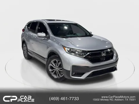 Silver 2021 Honda CR-V EX-L Sport Utility 4D for sale in Addison, TX