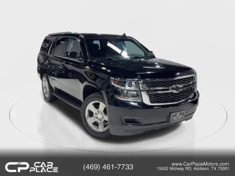 Black 2019 Chevrolet Tahoe LT Sport Utility 4D for sale in Addison, TX