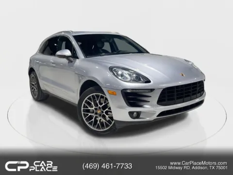 Silver 2016 Porsche Macan S Sport Utility 4D for sale in Addison, TX