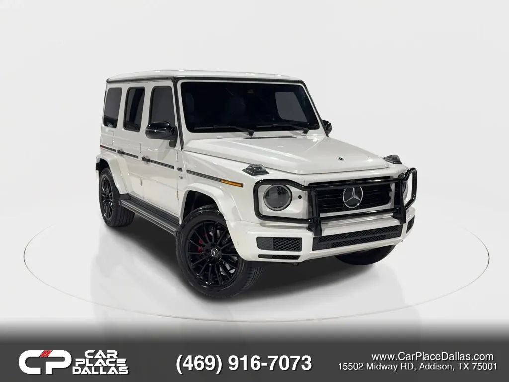 White 2021 Mercedes-Benz G-Class G 550 Sport Utility 4D for sale in Addison, TX