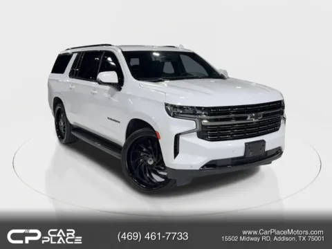 White 2022 Chevrolet Suburban RST Sport Utility 4D for sale in Addison, TX