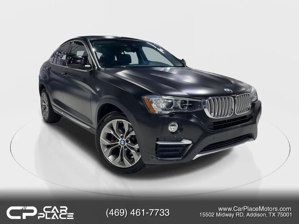 Black 2016 BMW X4 xDrive28i Sport Utility 4D for sale in Addison, TX