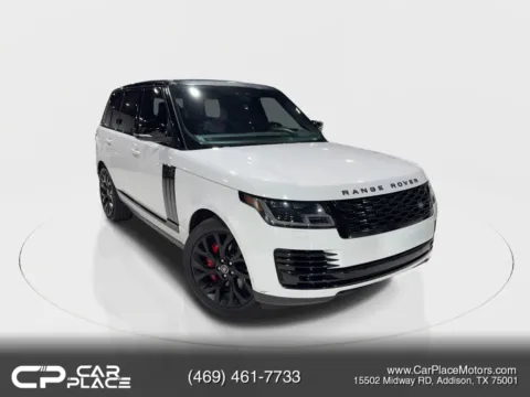 White 2018 Land Rover Range Rover HSE Sport Utility 4D for sale in Addison, TX
