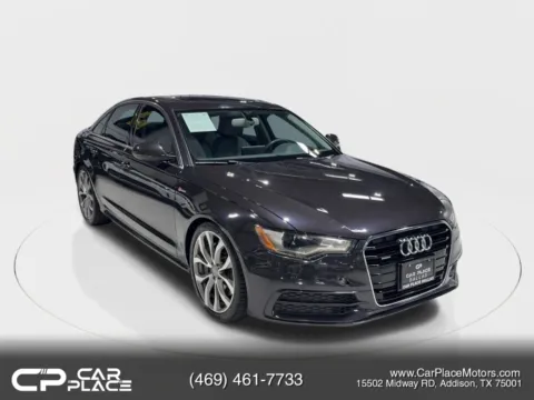 Black 2012 Audi A6 3.0T Quattro Premium Sedan 4D for sale in Addison, TX
