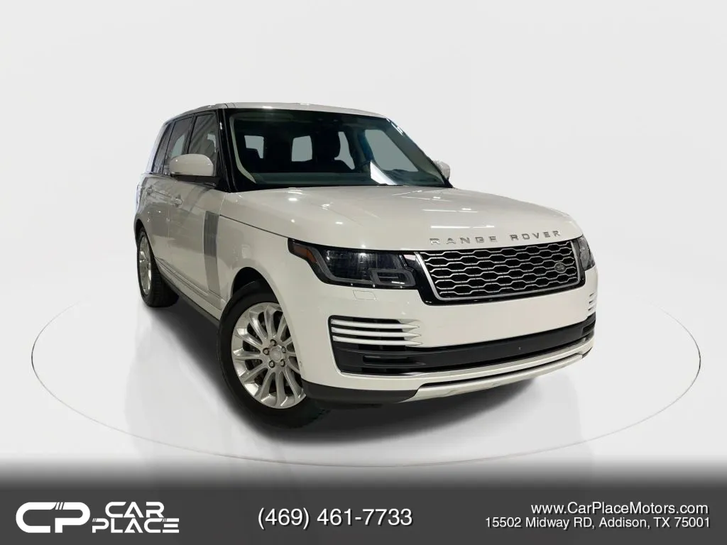 White 2018 Land Rover Range Rover HSE Sport Utility 4D for sale in Addison, TX