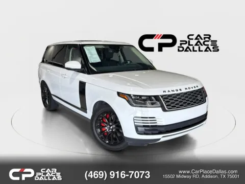 White 2018 Land Rover Range Rover HSE Sport Utility 4D for sale in Addison, TX