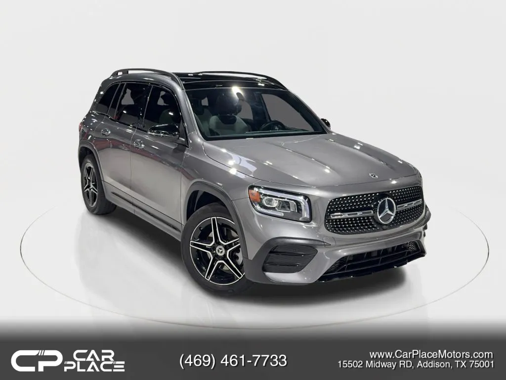 Gray 2023 Mercedes-Benz GLB 250 4MATIC Sport Utility 4D for sale in Addison, TX