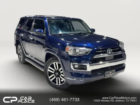 Blue 2023 Toyota 4Runner Limited Sport Utility 4D for sale in Addison, TX