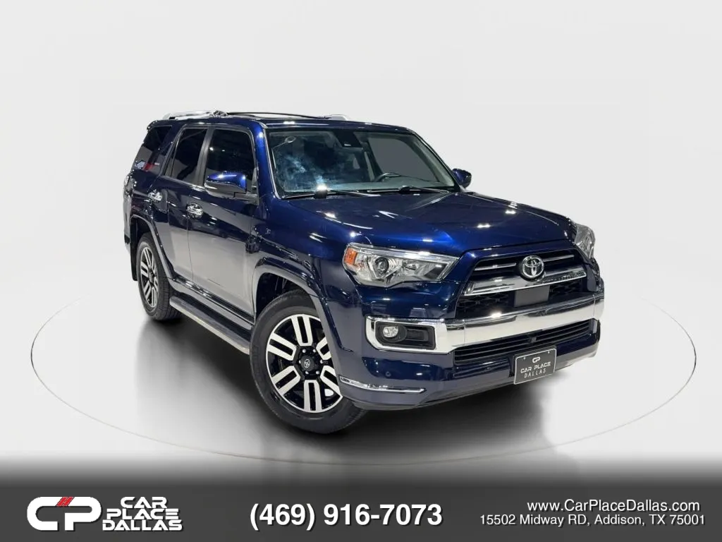 Blue 2023 Toyota 4Runner Limited Sport Utility 4D for sale in Addison, TX