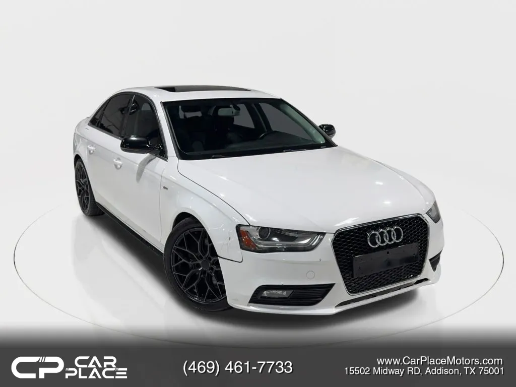 White 2016 Audi A4 Premium Sedan 4D for sale in Addison, TX