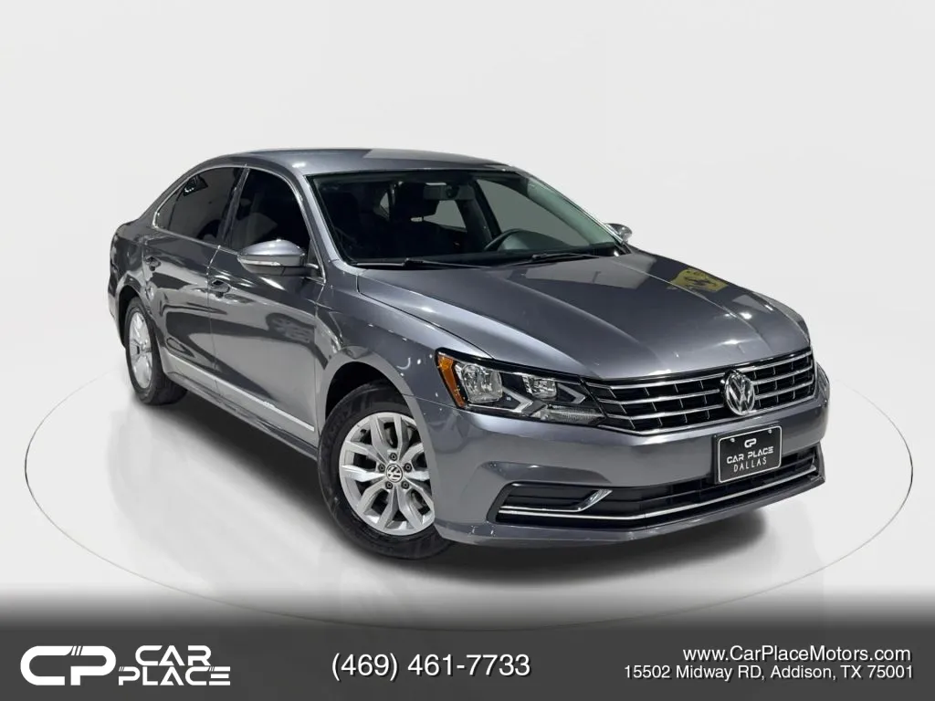 Gray 2016 Volkswagen Passat 1.8T S Sedan 4D for sale in Addison, TX