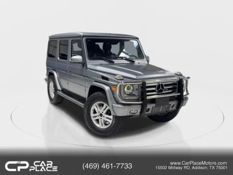 Gray 2015 Mercedes-Benz G-Class G 550 Sport Utility 4D for sale in Addison, TX