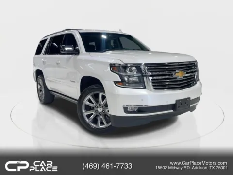 White 2016 Chevrolet Tahoe LTZ Sport Utility 4D for sale in Addison, TX