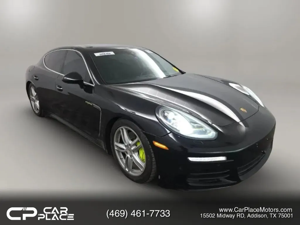 Black 2014 Porsche Panamera S E-Hybrid Sedan 4D for sale in Addison, TX