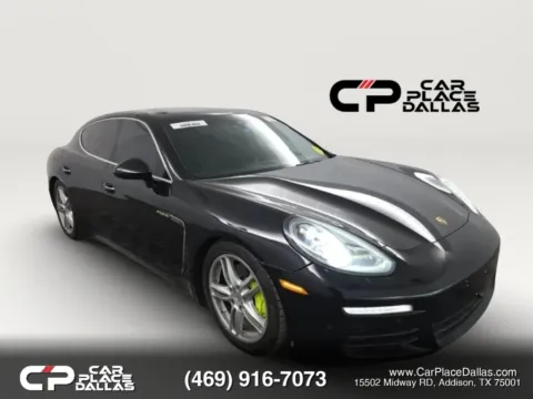 Black 2014 Porsche Panamera S E-Hybrid Sedan 4D for sale in Addison, TX