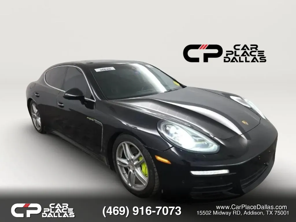 Black 2014 Porsche Panamera S E-Hybrid Sedan 4D for sale in Addison, TX