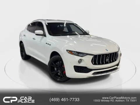 White 2017 Maserati Levante S Sport Utility 4D for sale in Addison, TX