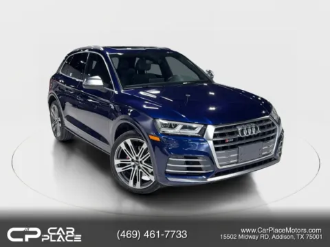 Blue 2018 Audi SQ5 Premium Plus Sport Utility 4D for sale in Addison, TX