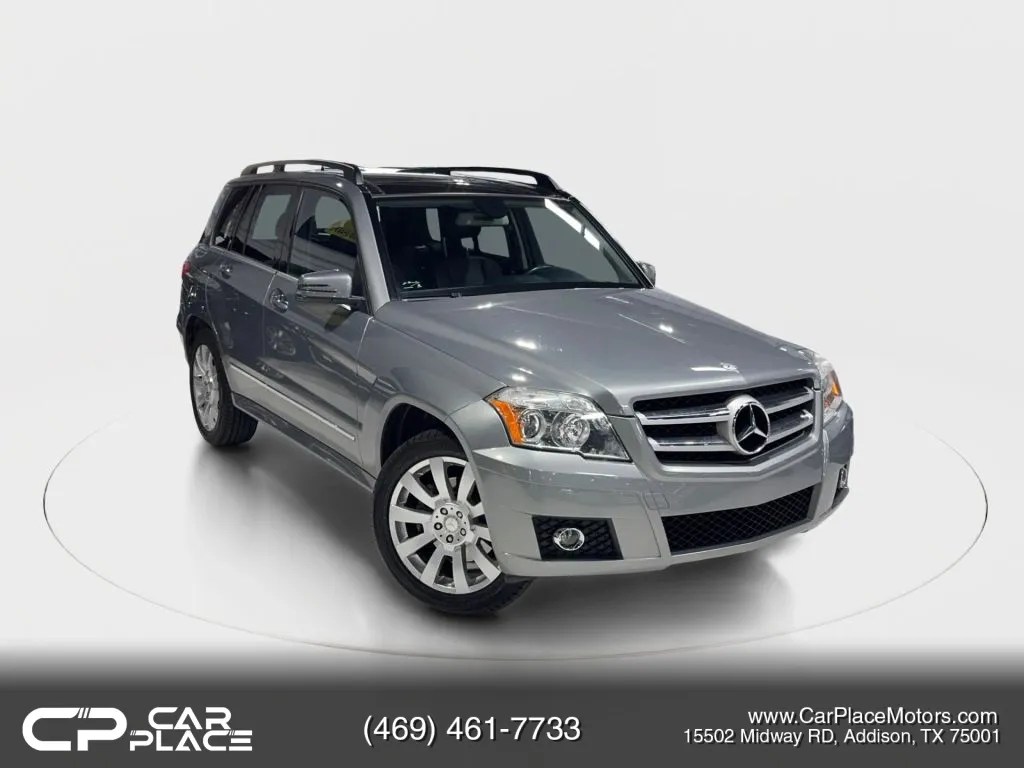 Silver 2012 Mercedes-Benz GLK-Class GLK 350 Sport Utility 4D for sale in Addison, TX