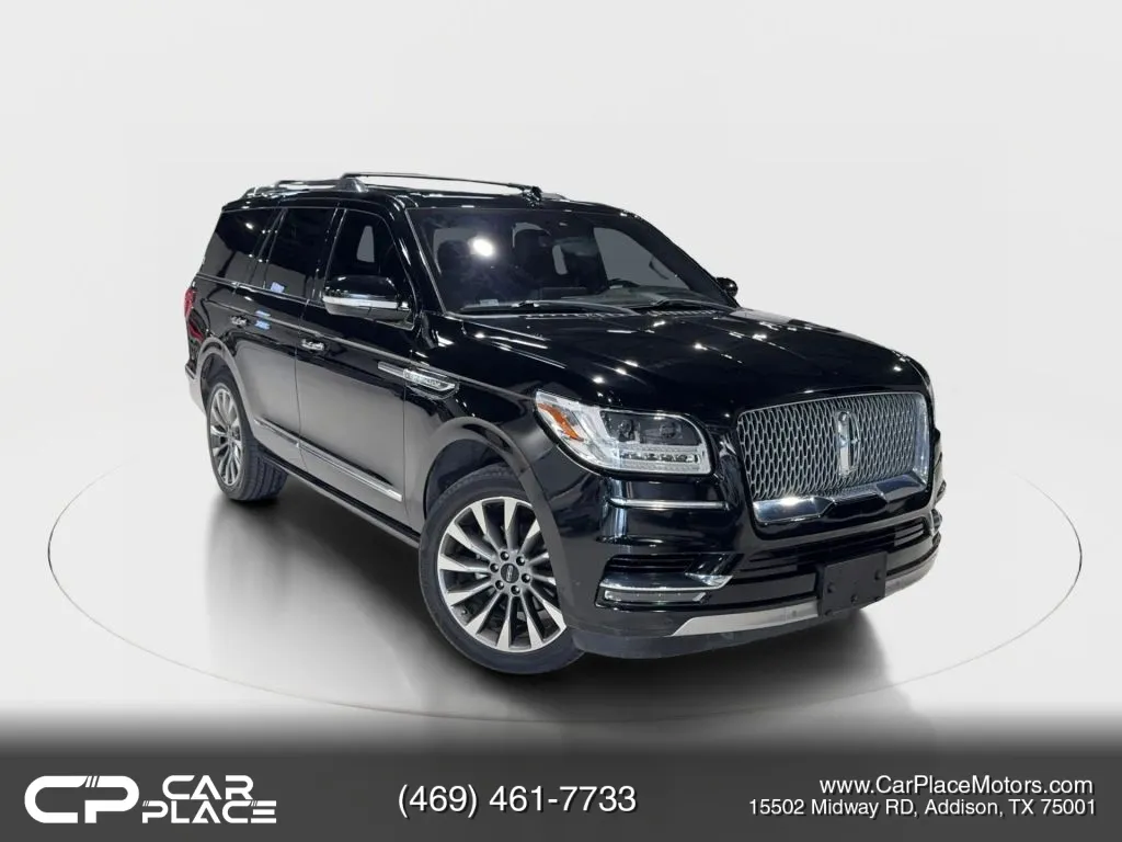 Black 2018 Lincoln Navigator Select Sport Utility 4D for sale in Addison, TX