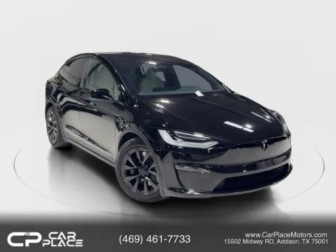 Black 2022 Tesla Model X Long Range Sport Utility 4D for sale in Addison, TX