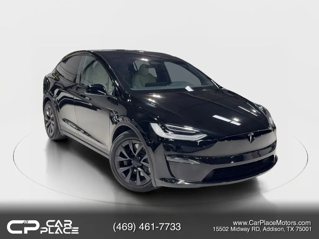 Black 2022 Tesla Model X Long Range Sport Utility 4D for sale in Addison, TX