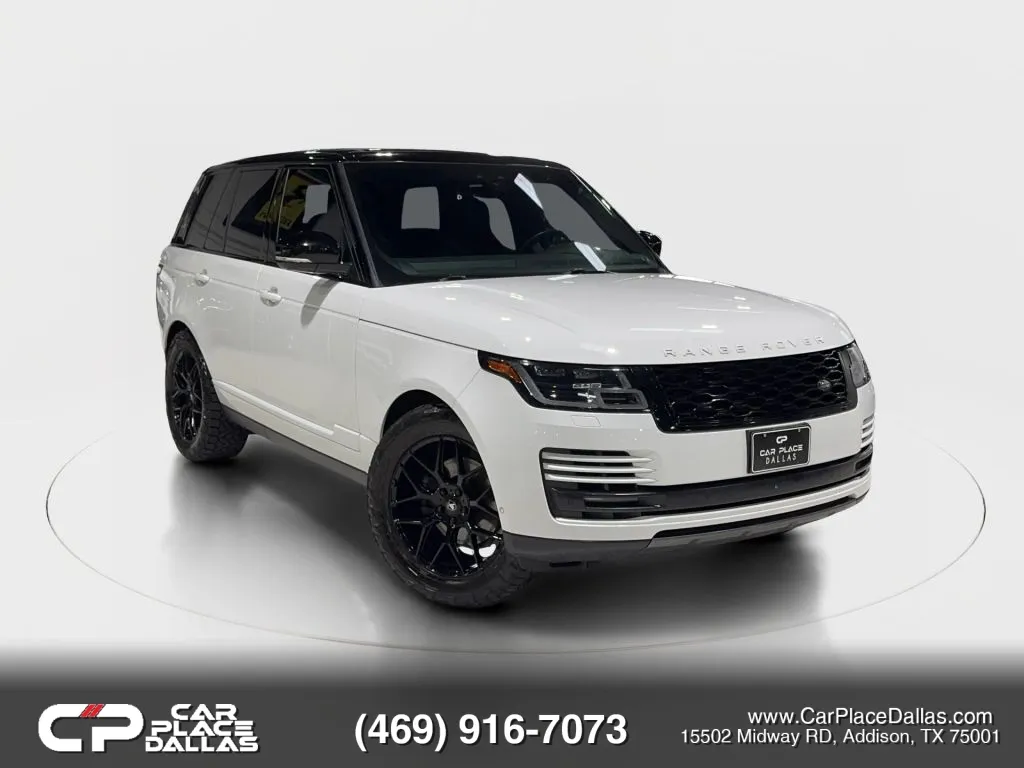 White 2019 Land Rover Range Rover HSE Sport Utility 4D for sale in Addison, TX