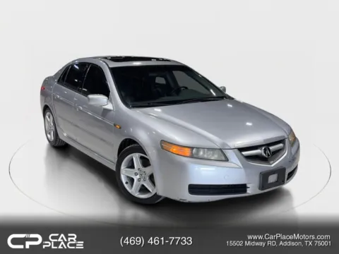 Silver 2005 Acura TL 3.2 Sedan 4D for sale in Addison, TX