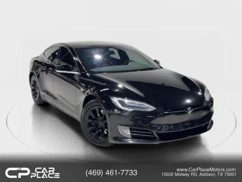 Black 2018 Tesla Model S 75D Sedan 4D for sale in Addison, TX