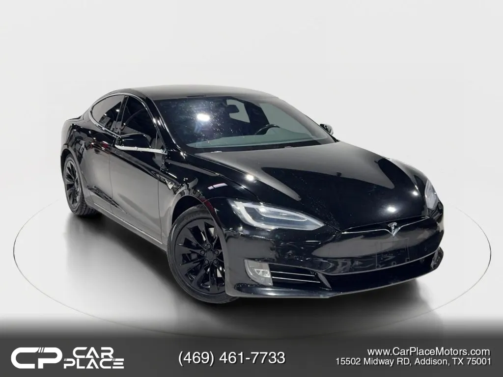Black 2018 Tesla Model S 75D Sedan 4D for sale in Addison, TX