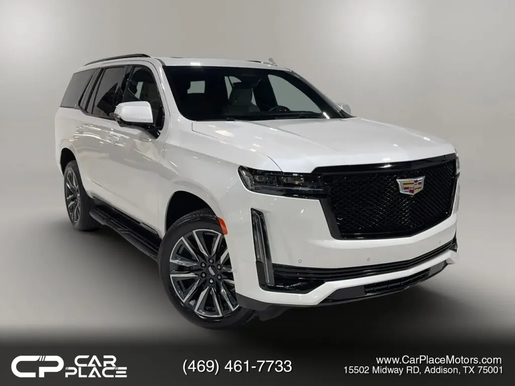 White 2024 Cadillac Escalade Sport SUV 4D for sale in Addison, TX