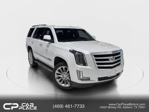 White 2019 Cadillac Escalade Luxury Sport Utility 4D for sale in Addison, TX