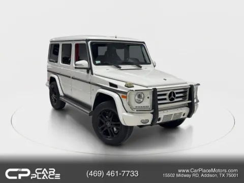 White 2015 Mercedes-Benz G-Class G 550 Sport Utility 4D for sale in Addison, TX