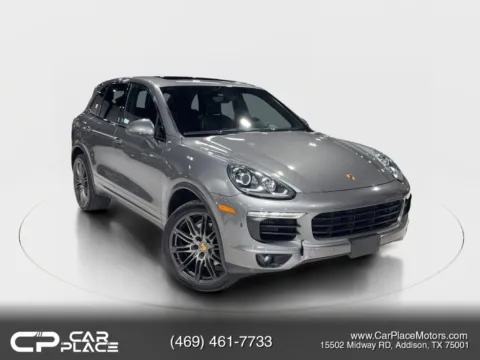Gray 2017 Porsche Cayenne S Sport Utility 4D for sale in Addison, TX