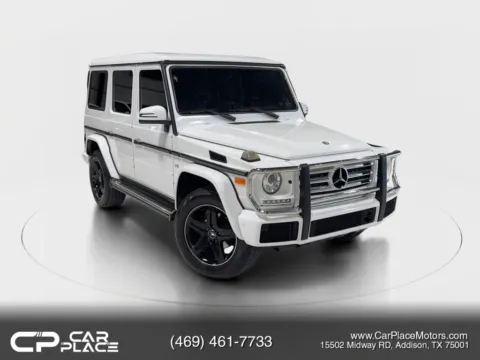 White 2017 Mercedes-Benz G-Class G 550 Sport Utility 4D for sale in Addison, TX