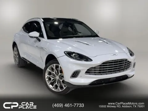 White 2021 Aston Martin DBX Sport Utility 4D for sale in Addison, TX