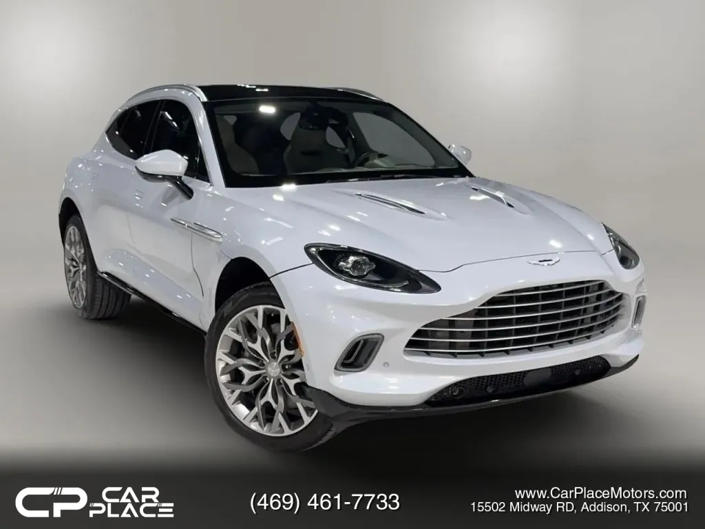 White 2021 Aston Martin DBX Sport Utility 4D for sale in Addison, TX