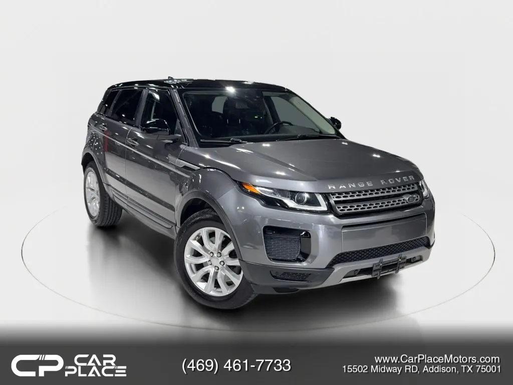 Gray 2019 Land Rover Range Rover Evoque SE Premium Sport Utility 4D for sale in Addison, TX